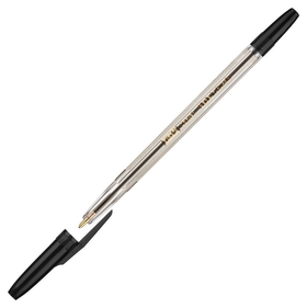 Ручка шариковая Attache Corvet черная, 0,7мм Attache