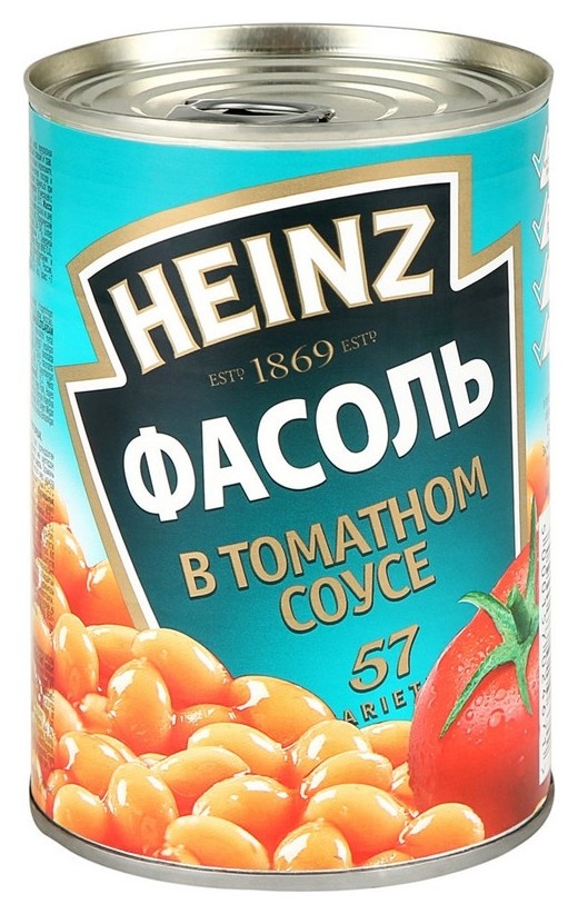 

Консервация фасоль белая в томатном соусе 415г