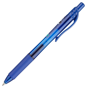 Ручка гелевая Pentel Bl107c Energel Rec авт. рез.манжет.0,3мм синий ЭКО Pentel