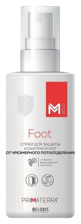 Спрей защитный М Solo Foot для ног дезодорирующий 100 мл М solo