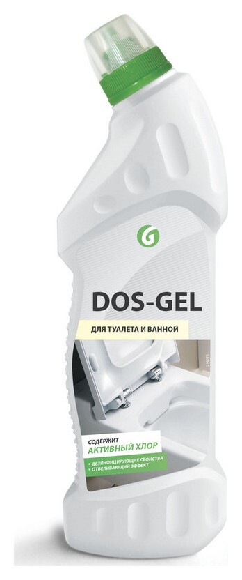 Средство для сантехники DOS GEL 750мл гель (Дезинфекция, плесень, грибок)  Grass