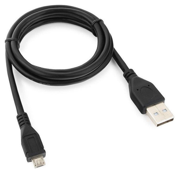 

Кабель USB 2.0 - Micro Usb, м/м, 1 м, Cablexpert, чер, Ccp-musb2-ambm-1m, Черный