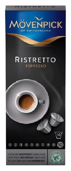 

Кофе в капсулах Movenpick Espresso Ristretto, 10 капсул