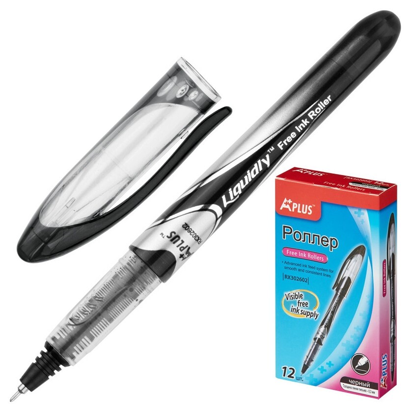 Роллер Attache Direct игольчат.након. 0.3мм черный  Attache