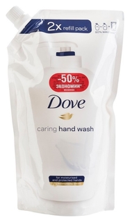Мыло жидкое Dove 500мл крем(Мягкая упаковка) Dove