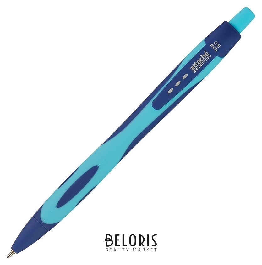 Ручка шариковая Attache Selection Sporty голуб.корп,синий 0,5мм Attache