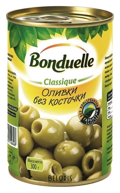 Консервация оливки без косточки 300г Bonduelle