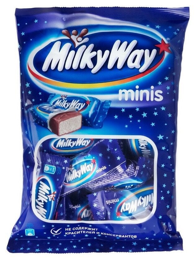 Шоколадный батончик Milky Way мини 176г 1000472864 купить от 381 руб. в ...