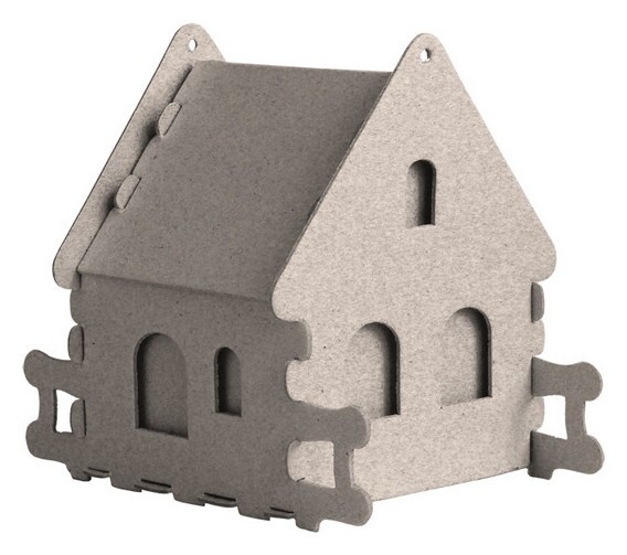 Набор для творчества сборный картон. домик для раскраш.,каменный,30010-507 Smubic