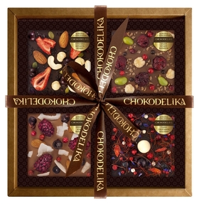 Подарочный набор вкусная фантазия, 300 г, в коробке Chokodelika