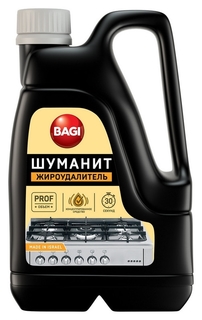 Средство для чистки плит Bagi шуманит жидкость для удаления жиров 3л Bagi