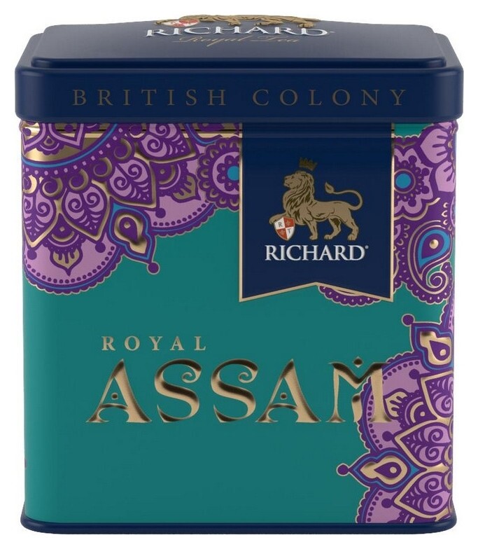 Чай Richard British Colony Royal Assam черн., ж/б, 50г  Richard