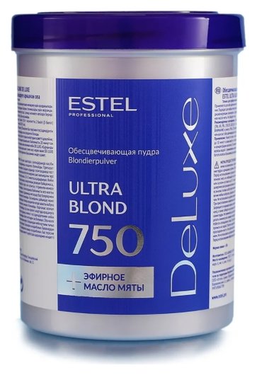 Пудра для волос обесцвечивающая с эфирным маслом мяты Ultra Blond De Luxe отзывы