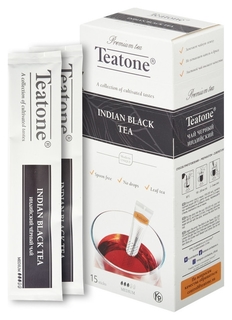  чай Teatone черный в металл.стике 15шт/уп. 742 Teatone