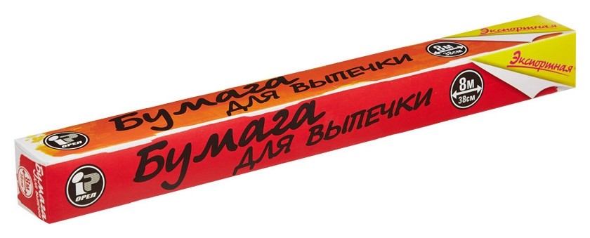 

Бумага для выпечки 38смх8м