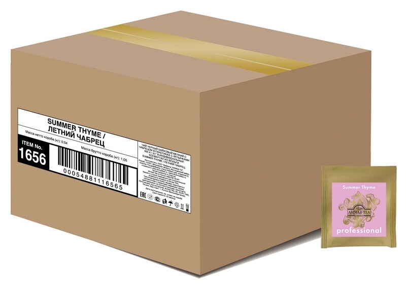 Чай Ahmad Tea Professional черный летний чабрец, 300пакx1,8г 1656  Ahmad Tea
