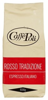 Кофе Caffe Poli Rossa в зернах, 1кг Caffe Poli
