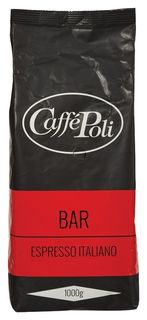 Кофе Caffe Poli Bar в зернах, 1 кг. Caffe Poli