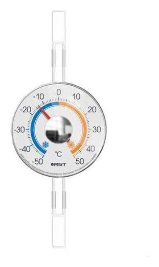 Термометр биметаллический на липучке Rst02097
