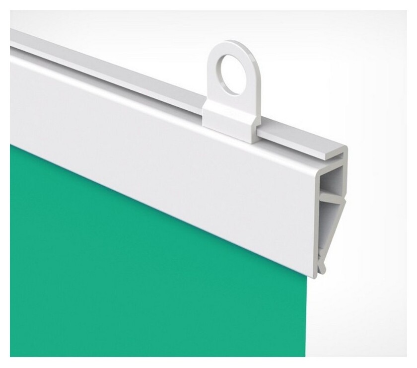 Комплект пластиковых подвесных профилей для плакатов, Clicker длина 600мм  