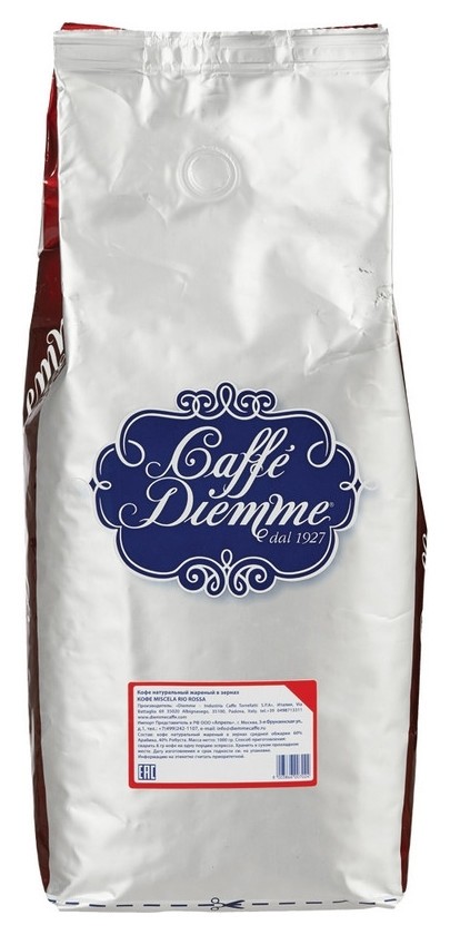 

Кофе Diemme Caffe Miscela Rio Rossa в зернах, 1 кг