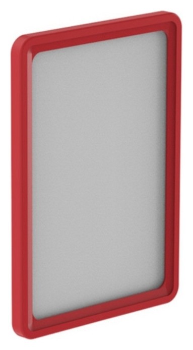 

Рамка пластиковая А5, красный, 10шт/уп 102005-10