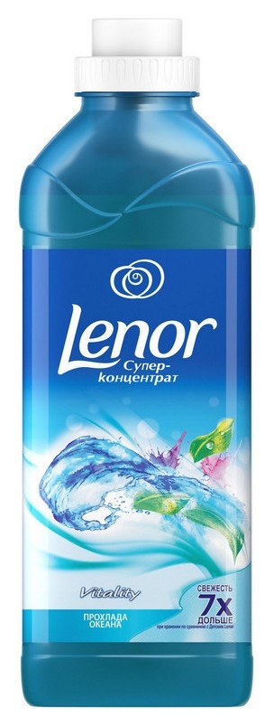 

Кондиционер для белья Lenor концентрат прохлада океана 930мл