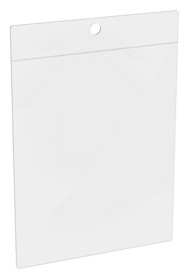 Карман настенный для информации подвесной из мягк. ПВХ FW, А6, 50шт/уп.  