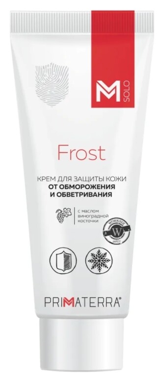 Крем защитный М Solo Frost для лица и рук от низких температур М solo