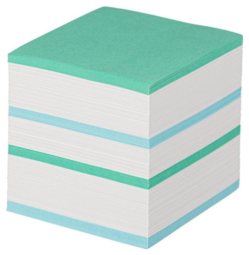 Блок для записей Attache Economy запасной 9х9х9 цветной 65 гр 92  Attache