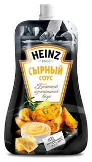 Соус Heinz сырный олимп дой-пак, 230 г Heinz