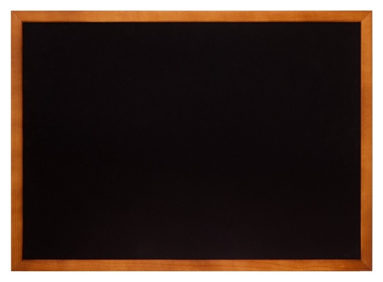 Доска меловая (Грифельная) Attache А2, черная, в дер.раме Attache