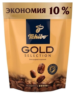 Кофе Tchibo Gold Selection раств.субл.75г пакет Tchibo