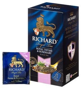 Чай Richard Royal Thyme&amp;rosemary черный, 25 пак Richard