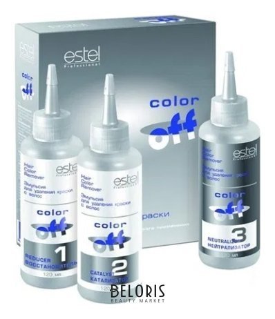 Эмульсия для удаления краски с волос Color Off Estel Professional