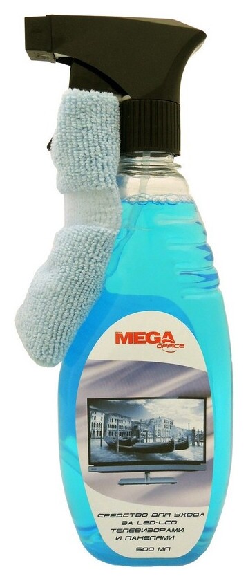 Набор для чистки оргтехники Attache Selection Lcd/tft, спр 500 мл + м/фибра  Attache