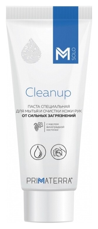 Паста очищающая М Solo Cleanup с абразивом для очистки рук 200 мл  М solo