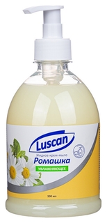 Крем-мыло жидкое Luscan ромашка 500мл с дозатором Luscan