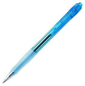Ручка шариковая Bpgp-10n-f L Super Grip Neon корпус синего цвета Pilot
