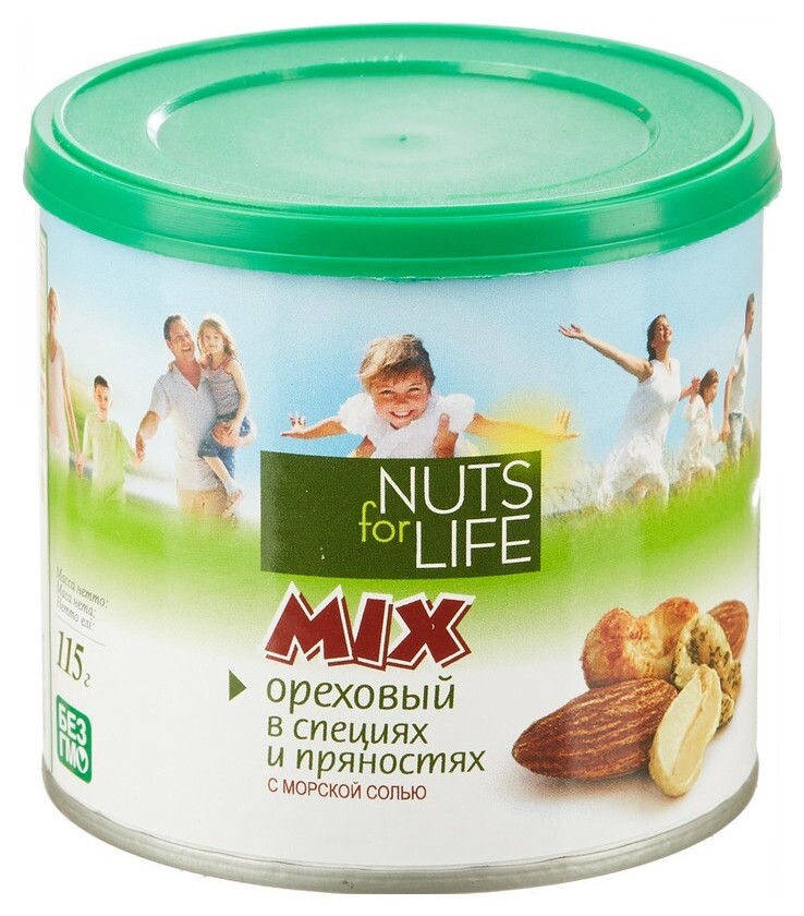 Ореховый Nuts For Life, 115г Nuts for Life