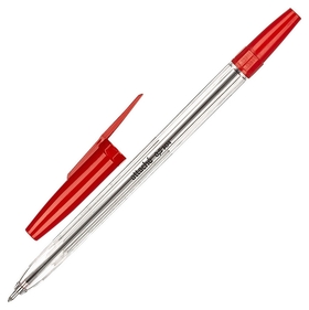 Ручка шариковая Attache Economy Elementary 0,5мм красный ст. Attache