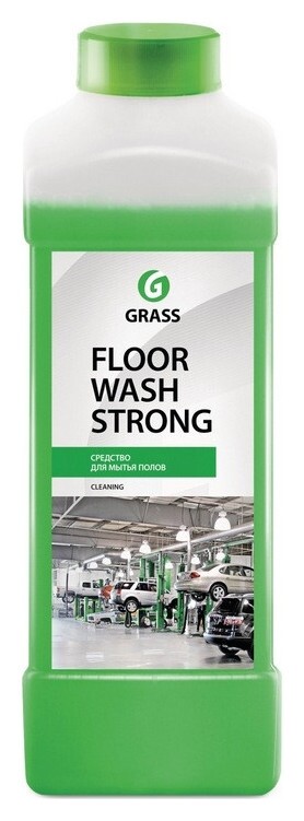 Профхим для машин мойки щел от сильных загрязн Grass/floor Wash Strong,1л  Grass