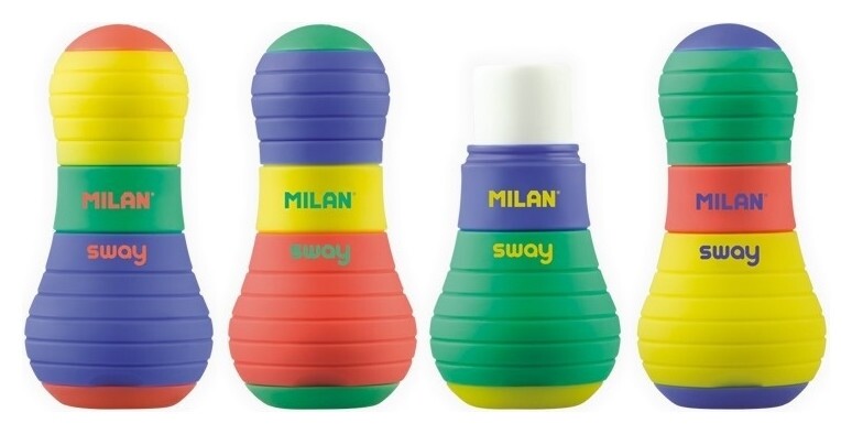 Ластик-точилка Milan Sway, цвет в ассорт. (4716240) Milan
