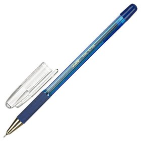 Ручка шариковая Attache Goldy, 0,3мм, синий, маслян.,неавт., с манж. Attache