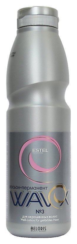 Лосьон-перманент №3 для окрашенных волос Estel Professional Wavex