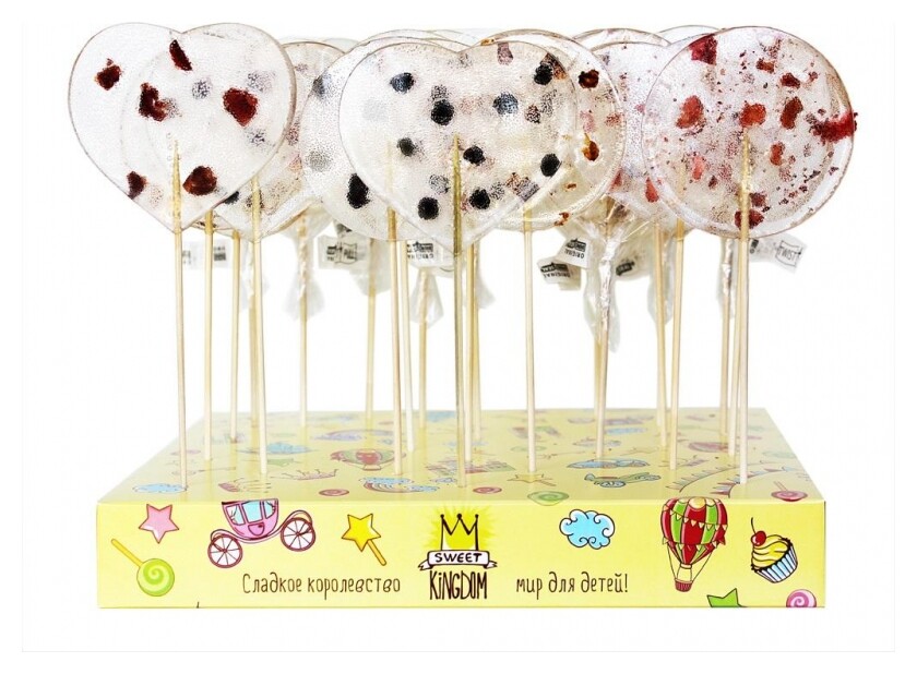 Карамель леденцовая без сахара с ягодами 35 гр, Sk05 Swetkingdom  Sweet Kingdom