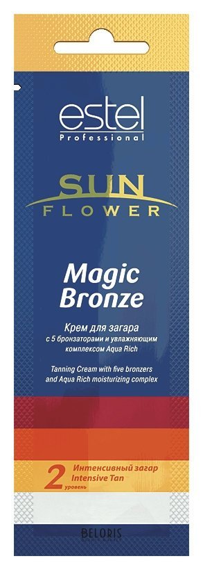 Крем для загара Magic Bronze Estel Professional Curex SunFlower