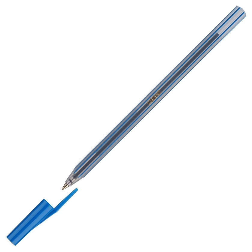 Ручка шариковая ICO Orient однораз. синий ст. 0,5мм венгрия