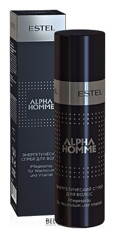 Энергетический спрей для волос Estel Professional Alpha homme