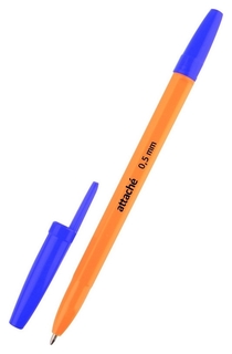Ручка шариковая Attache Economy оранж.корп. синий стерж Attache